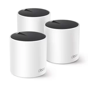 Sistema Mesh WiFi 6 Inteligente Doble Banda AX3000 Deco X55 3-pack