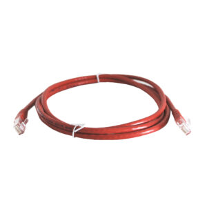 Patch Cord CAT5E Dixon PC5-1RO 1 Metro Rojo