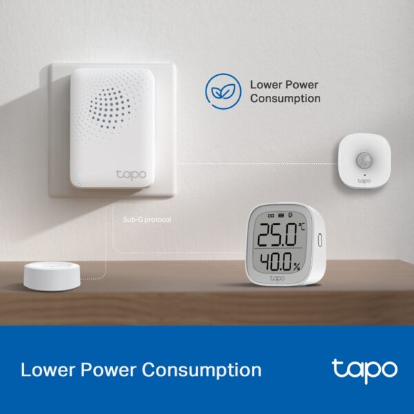 Hub Wi-Fi con Timbre Integrado y Control de Sensores - Tapo H100 - Image 2