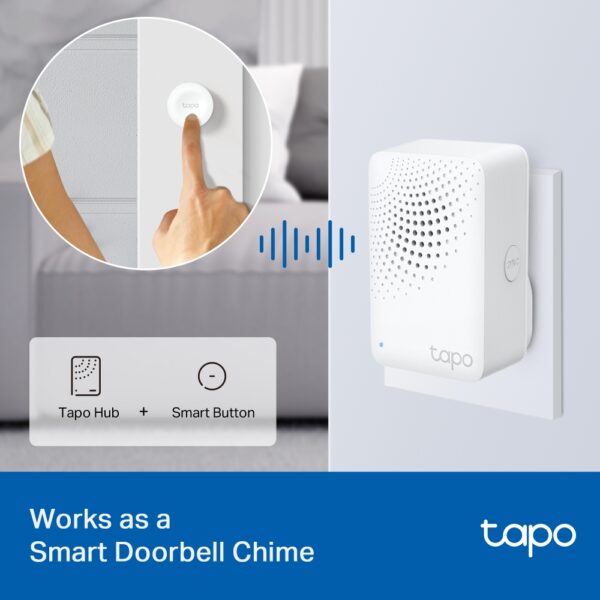Hub Wi-Fi con Timbre Integrado y Control de Sensores - Tapo H100 - Image 3
