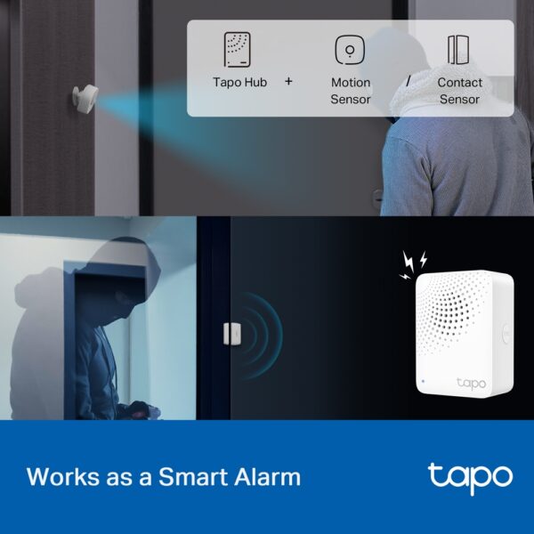 Hub Wi-Fi con Timbre Integrado y Control de Sensores - Tapo H100 - Image 7