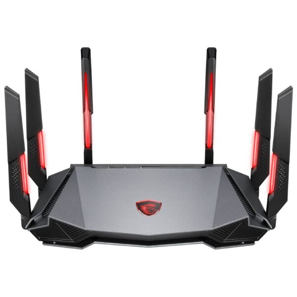 Router Gamer MSI RadiX AXE6600 WiFi 6E Tri Banda de Alta Velocidad
