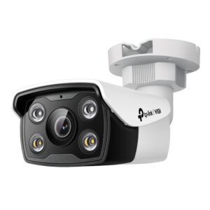 Cámara bullet profesional de 5MP (3K) con visión Full-Color 24/7, audio bidireccional, WDR de 120 dB y protección IP67.