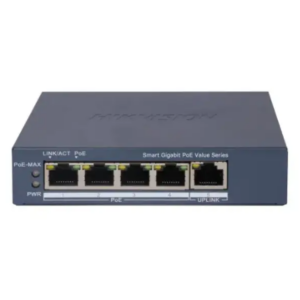 Hikvision DS-3E1505P-EI/M Switch Smart Managed Gigabit 4 Puertos PoE 45W