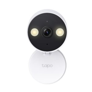 Cámara de Seguridad para Interior o Exterior 2K Wi-Fi TAPO C120 + MicroSD 64GB