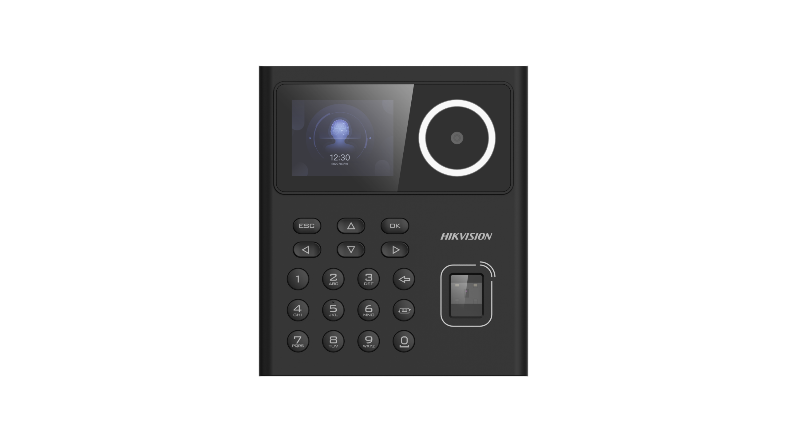 Hikvision DS-K1T320EFWX-B Terminal Facial Huella WiFi con Bateria de Respaldo