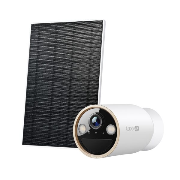 TP-Link Tapo C460 KIT Cámara de Seguridad Exterior 4K 100% Inalámbrica con Panel Solar