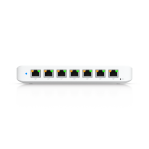 Ubiquiti USW-Ultra Switch Compacto de 8 Puertos Gigabit PoE con Entrada PoE++
