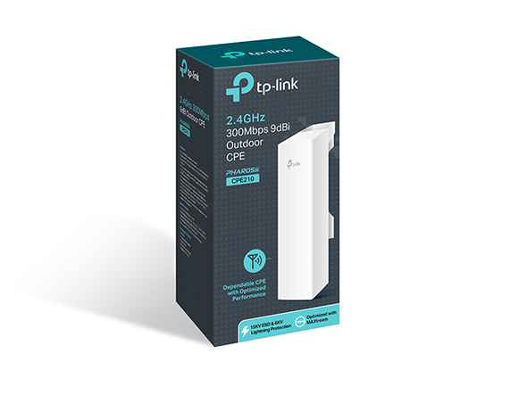 TP-LINK (CPE210) AP 2.4GHz 300Mbps OUTDOOR HIGH POWER