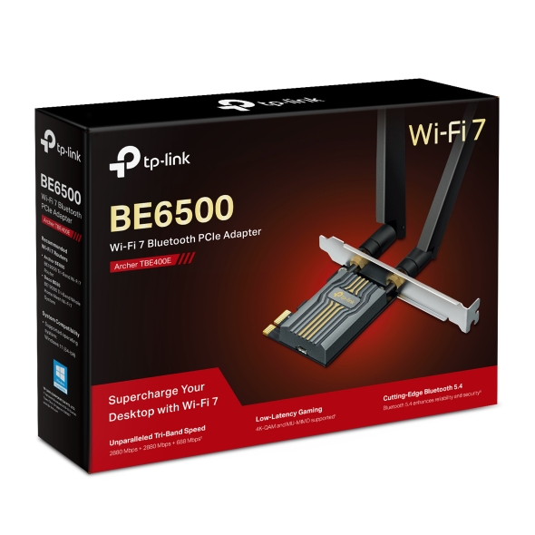 TP-LINK (ARCHER TBE400E) ADAPTADOR PCI BLUETOOTH 5.4 WI-FI