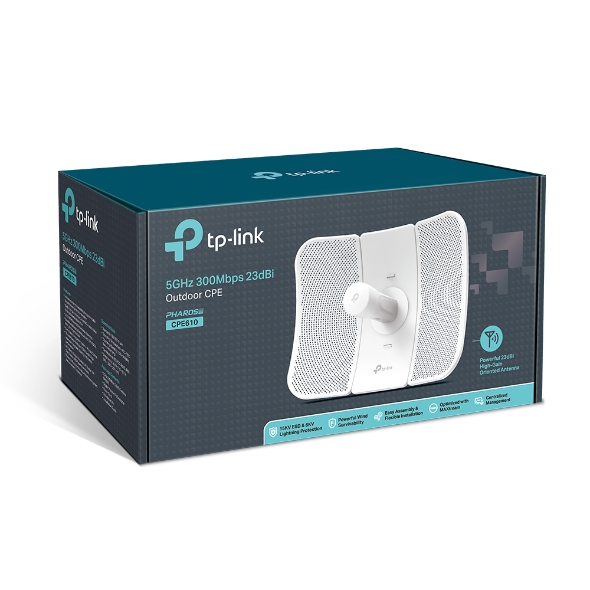 TP-LINK (CPE610) 5GHz 300Mbps 23dBi Outdoor