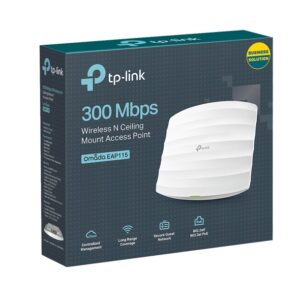 TP-LINK (EAP115) 300Mbps Wireless N Ceiling Mount Access