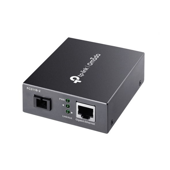 TP-LINK (FC311B-20) MEDIA CONVERT RJ45 GB MONO-M, 20KM