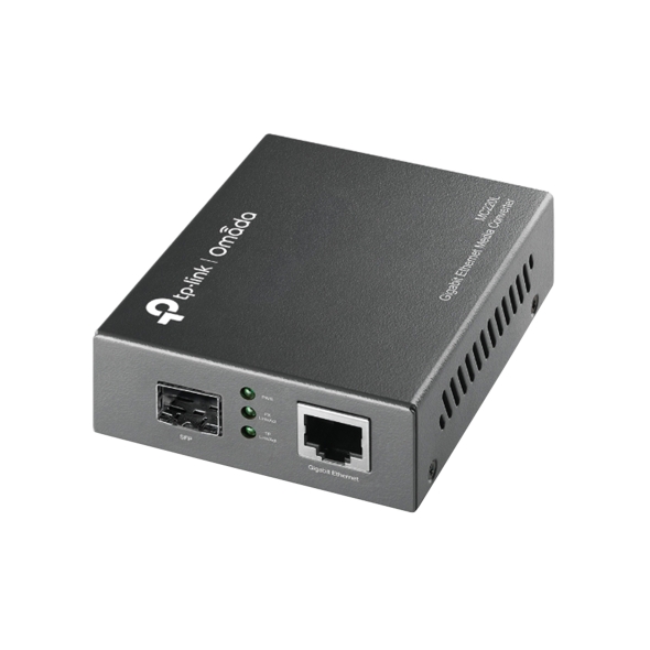 TP-LINK (MC220L) 1 puerto RJ45 10/100/1000Mbps Auti-MDI/MDIX