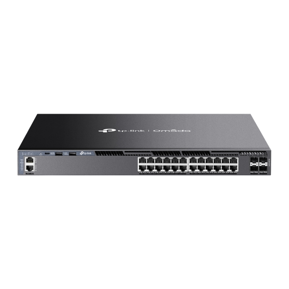 TP-LINK (SG6428X) SWITCH ADM OMADA 24P GB STACKABLE L3