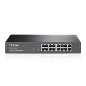 TP-LINK (TL-SF1016DS) Switc Fast Etherne 16P 10/100 M Rack 1