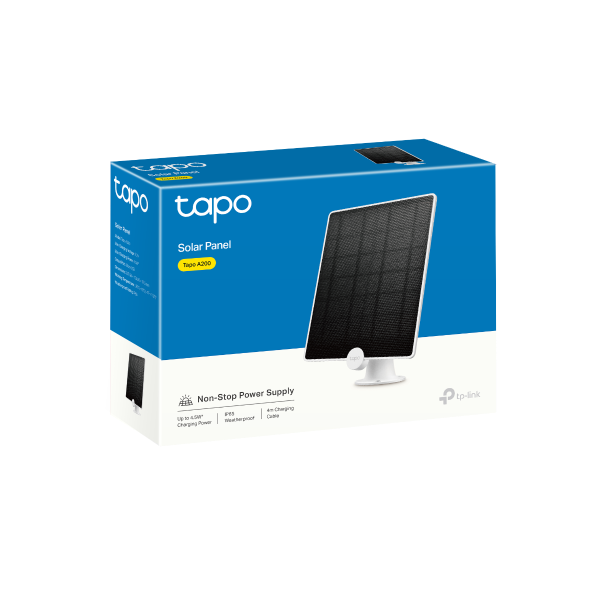 TP-LINK (TAPO A200) PANEL SOLAR 4,5W PARA CÁMARA DE VIGILANC