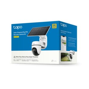 TP-LINK (TAPO C630 KIT) 5MP CPÁMARA PAN/TILT ENERGÍA SOLAR
