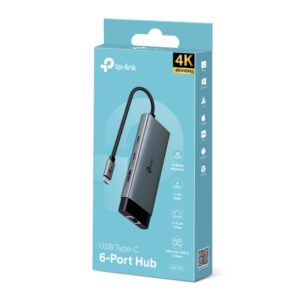 TP-LINK (UH6120C) USB TYPE-C 6 IN 1 HUB