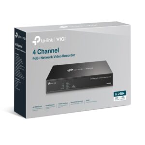 TP-LINK (VIGI NVR1004H-4P) VIGI NVR1004H-4P 4 CHANNEL POE NE