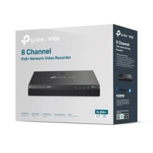 Grabador de Video en Red (NVR) TP-Link VIGI NVR2008H-8MP de 8 Canales PoE+ 8MP (4K)