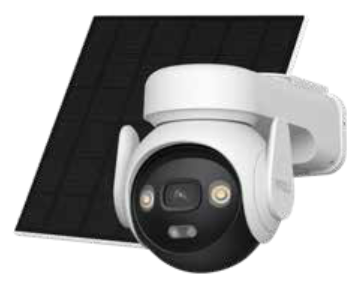 Cámara de Seguridad Solar 4G/Wi-Fi IMOU AOV PT 5MP Batería Recargable IP66