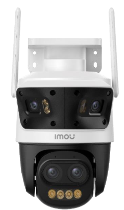 Cámara Exterior Multilente IMOU Cruiser Pano Z 13MP PoE / Wi-Fi 6 Disuasión Activa