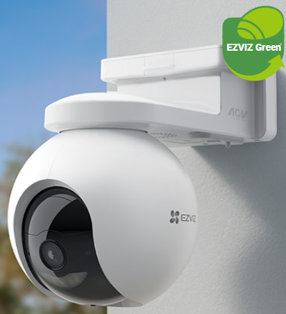 Cámara Exterior Inalámbrica 4G / Wi-Fi a Batería EZVIZ EB8 4K Pan & Tilt