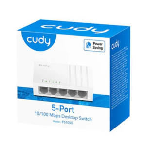 Switch de Escritorio Cudy FS105D 5 Puertos 10/100 Mbps Fast Ethernet