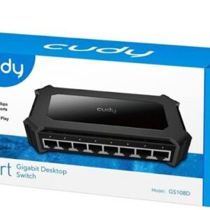 Switch Gigabit de Escritorio Cudy GS108D 8 Puertos 10/100/1000 Mbps
