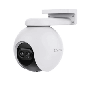 Cámara Exterior Doble Lente EZVIZ H80x Dual 4K Ultra HD Pan & Tilt con Luz Estroboscópica