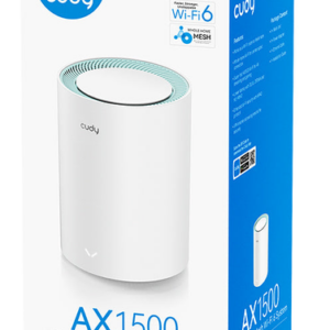 Sistema Wi-Fi 6 Mesh Cudy M1500 (1-Pack) Enrutador Gigabit AX1500