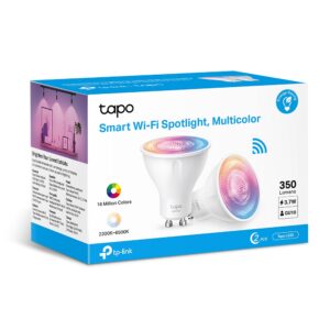Foco Inteligente Wi-Fi TP-Link Tapo L630-2 Multicolor (Pack de 2) Base GU10