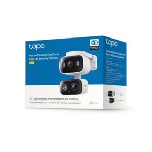 Cámara de Seguridad Interior TP-Link Tapo TC34 2K (3MP) Doble Lente Pan & Tilt 360° Wi-Fi