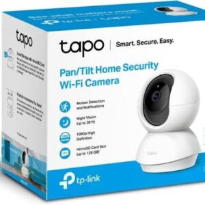 Cámara de Seguridad Interior TP-Link Tapo TC70 1080p Full HD Pan & Tilt 360° Wi-Fi