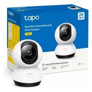 Cámara de Seguridad Interior TP-Link Tapo TC72 2K QHD (4MP) Pan & Tilt 360° con IA