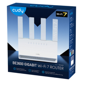 Router Gigabit Cudy WR3600E Wi-Fi 7 BE3600 Multi-Link Operation (MLO)